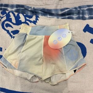 NWT Madhappy X Lululemon Collab Multicolor Athletic Shorts (LIMITED EDITION)